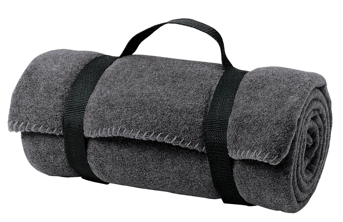 Port Authority BP10 Value Fleece Blanket with Strap