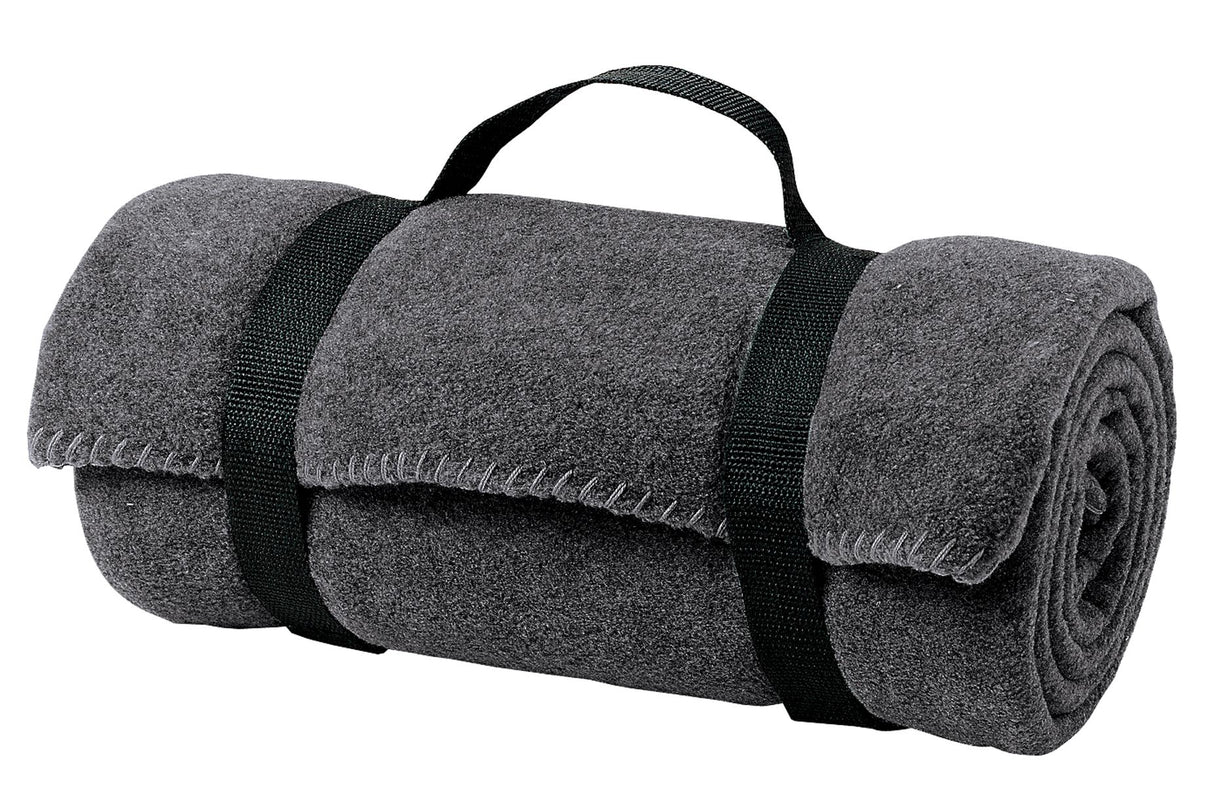 Port Authority BP10 Value Fleece Blanket with Strap