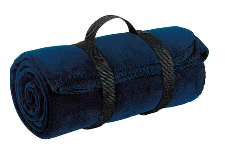 Port Authority BP10 Value Fleece Blanket with Strap