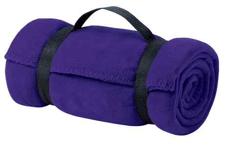 Port Authority BP10 Value Fleece Blanket with Strap