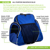 ALL PURPOSE BACKPACK DARK GREEN