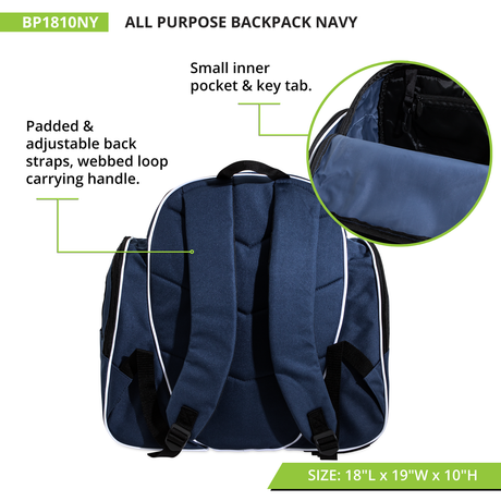ALL PURPOSE BACKPACK DARK GREEN