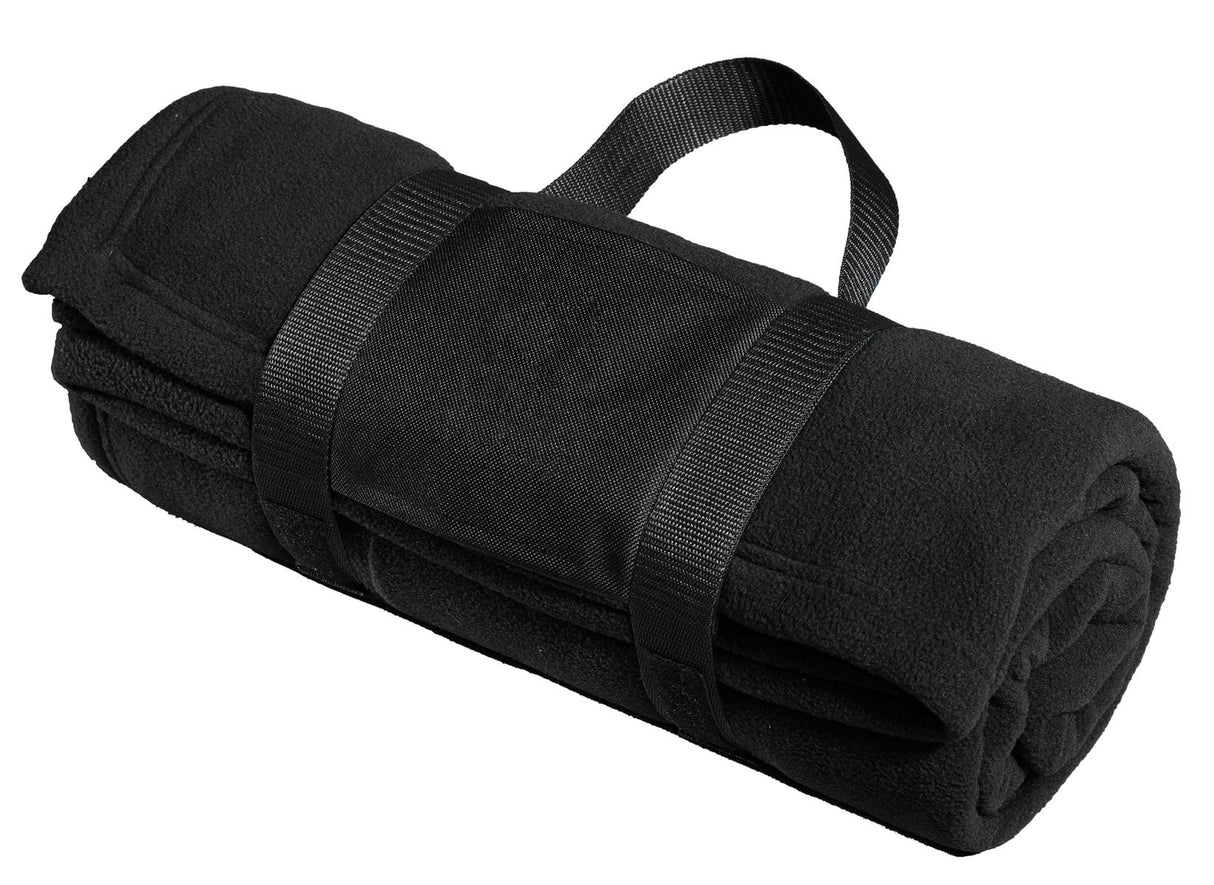 Port Authority ®  Fleece Blanket with Carrying Strap. BP20 - Port Authority BP20