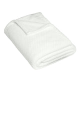 Port Authority  ®  Plush Texture Blanket. BP35 - Port Authority BP35