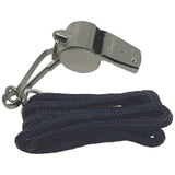 METAL WHISTLE AND LANYARD SET