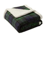Port Authority  ®  Flannel Sherpa Blanket. BP43 - Port Authority BP43