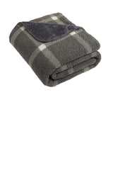 Port Authority ®  Double-Sided Sherpa/Plush Blanket BP48 - Port Authority BP48