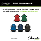 DELUXE SPORTS BACKPACK BLACK