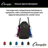 DELUXE SPORTS BACKPACK BLACK