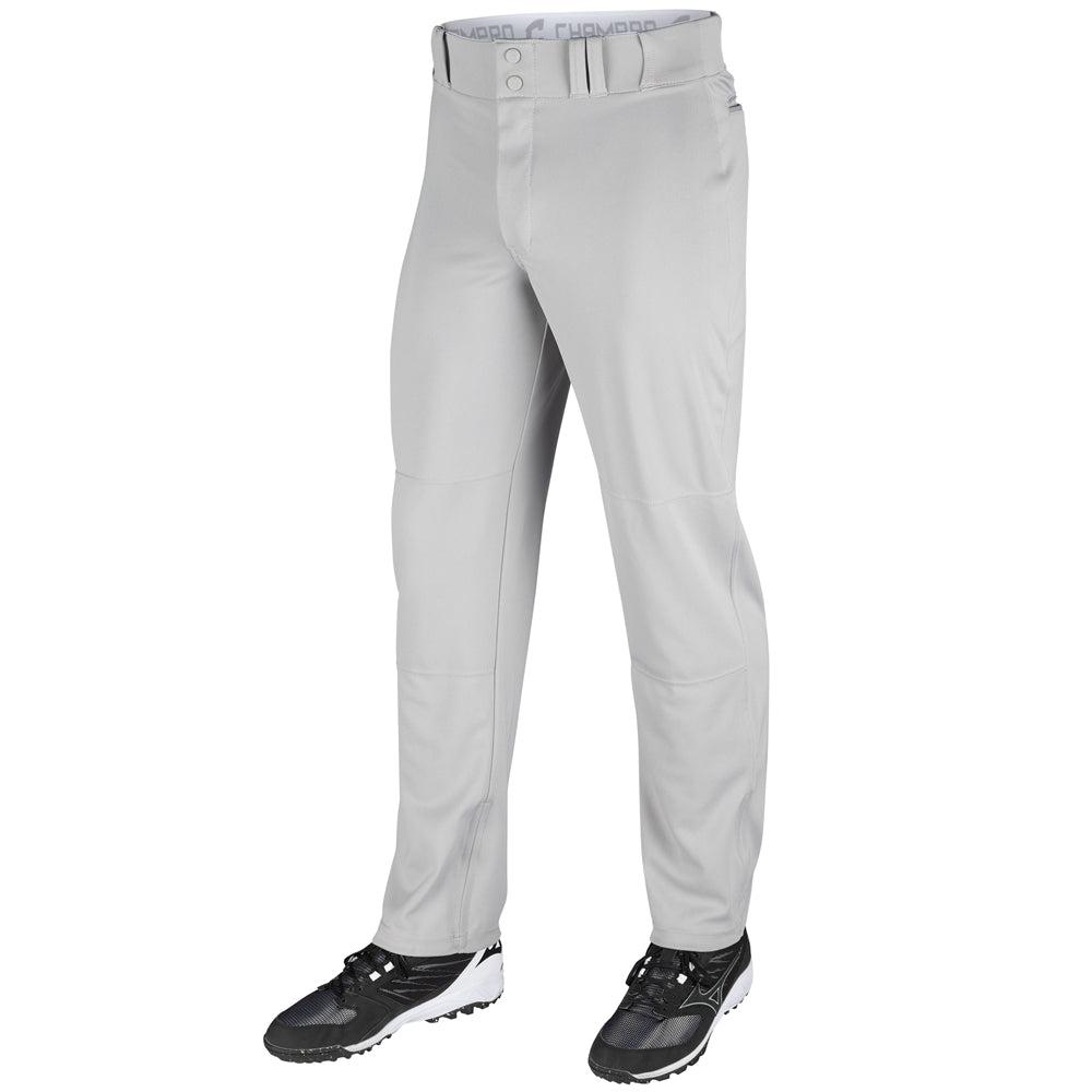 Champro TRIPLE CROWN Open Bottom Pant | Champro BP9U Champro GREY YOUTH XL