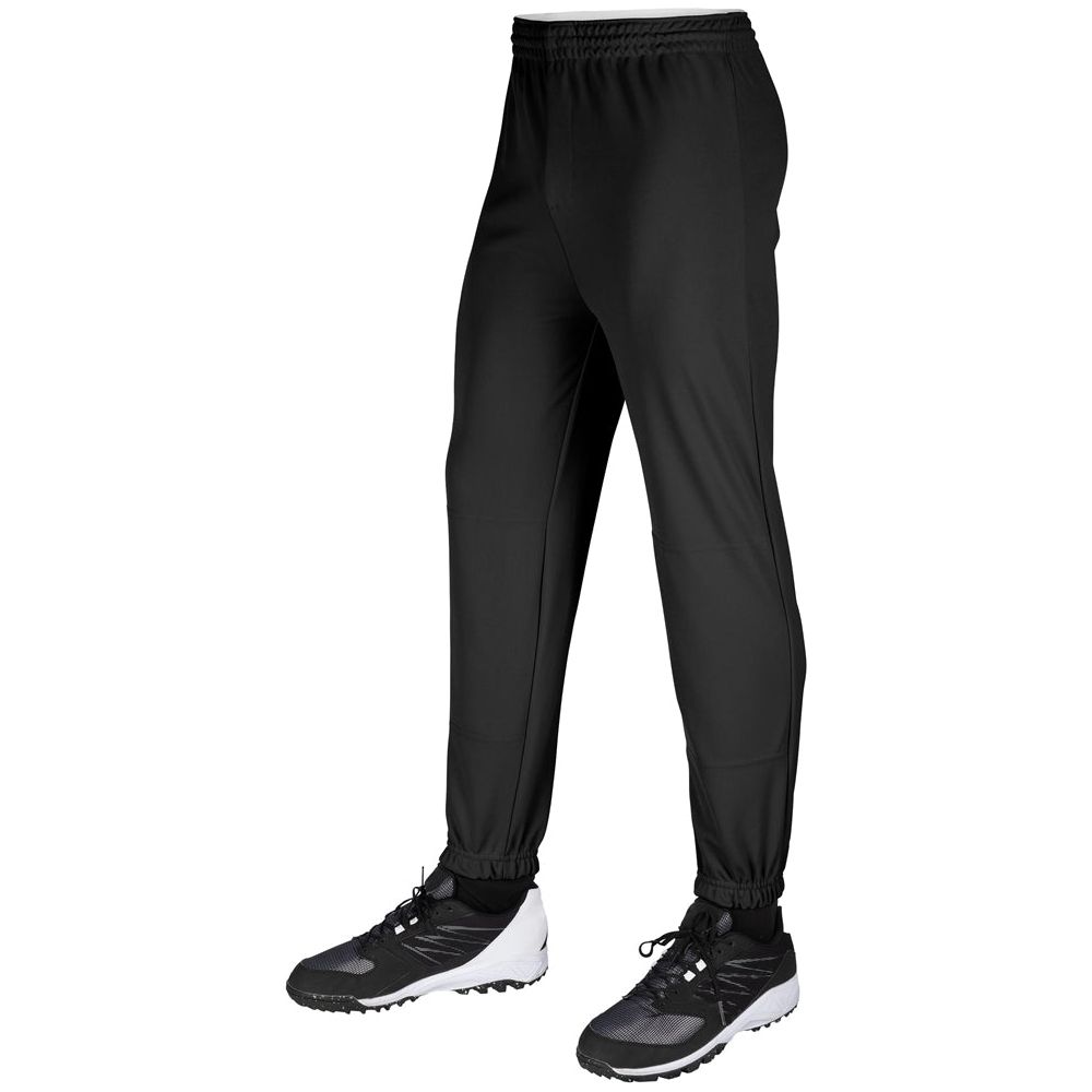 Joe's USA Youth Baseball Softball Pull Up Pants in Sizes XX-Small to X-Large Joe's USA XX-Small Black