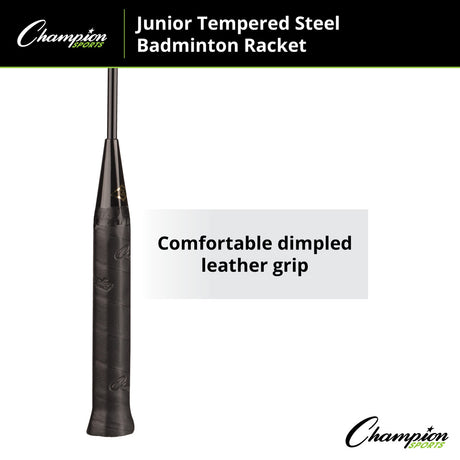 Champion Sports BEGINNER TEMPERED STEEL BADMINTON RACKET
