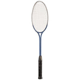 BEGINNER TEMPERED STEEL TWIN SHAFT BADMINTON RACKET WITH STEEL STRINGS