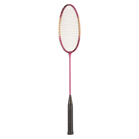 ALUMINUM BADMINTON RACKET WITH BRAIDED NYLON STRINGS