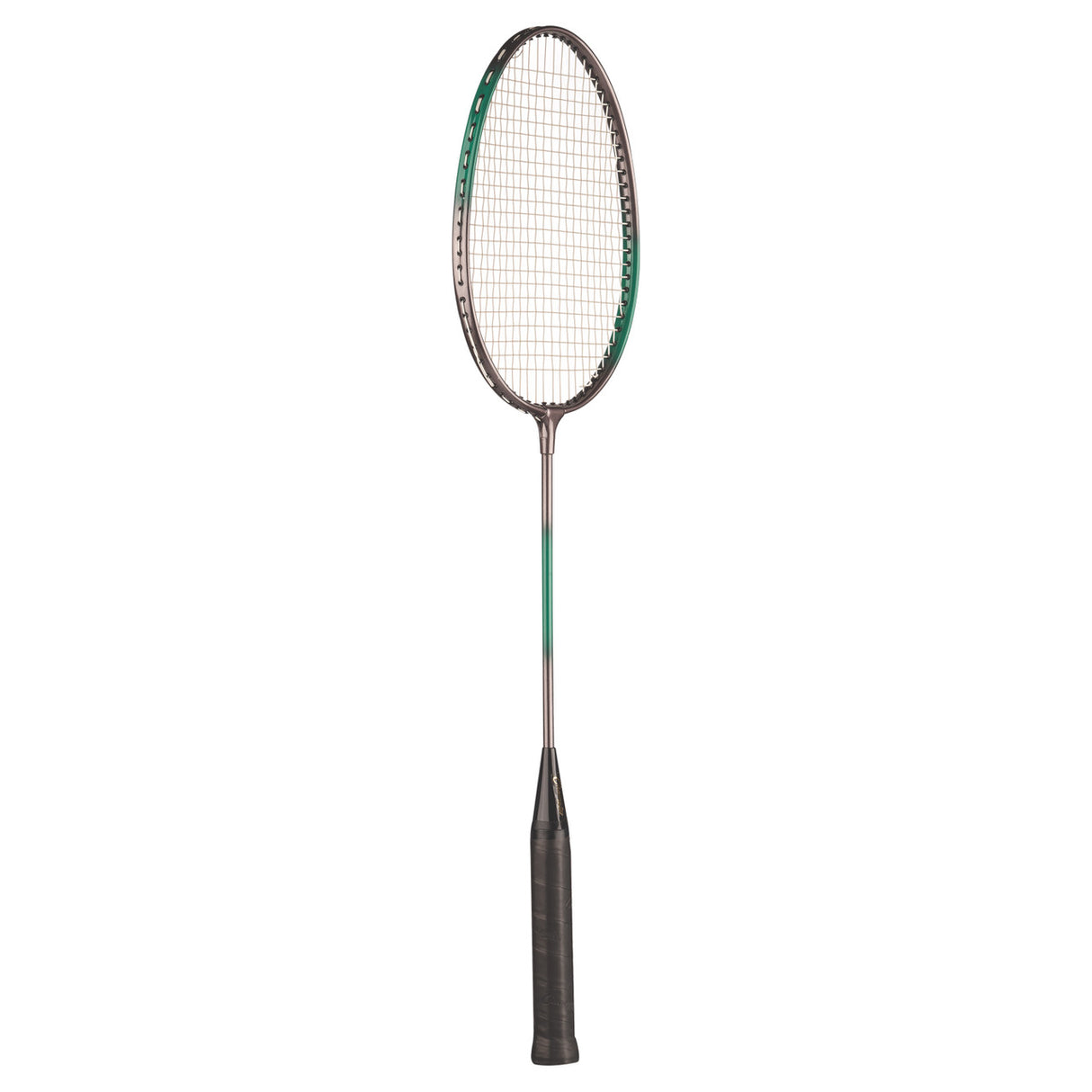WIDE BODY ALUMINUM BADMINTON RACKET WITH BRAIDED NYLON STRINGS
