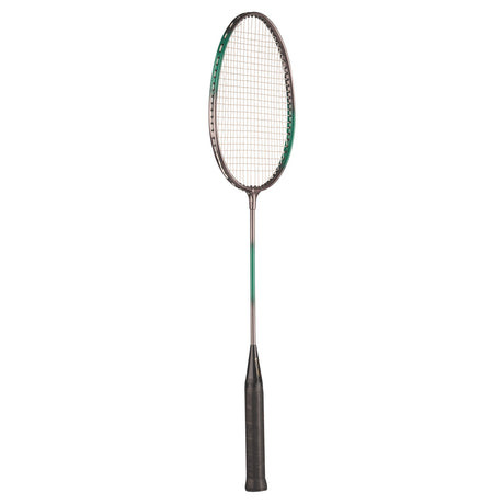 WIDE BODY ALUMINUM BADMINTON RACKET WITH BRAIDED NYLON STRINGS