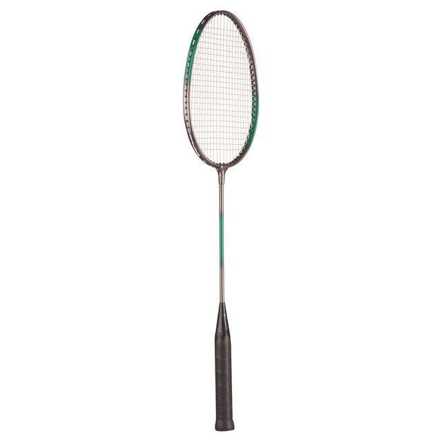 WIDE BODY ALUMINUM BADMINTON RACKET WITH BRAIDED NYLON STRINGS