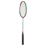 WIDE BODY ALUMINUM BADMINTON RACKET WITH COATED STEEL STRINGS