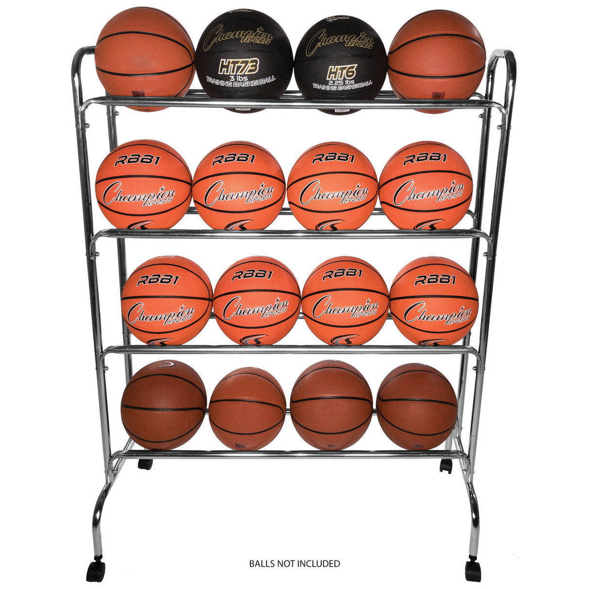 16-BALL POWDER-COATED CART