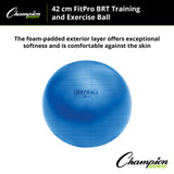 Champion Sports FITPRO BRT TRAINING & EXERCISE BALL 53 CM