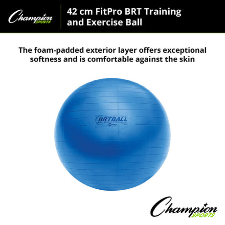 Champion Sports BRT53 Fitpro Brt Training & Exercise Ball 53 Cm
