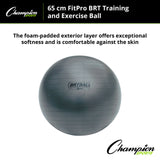 Champion Sports FITPRO BRT TRAINING & EXERCISE BALL 53 CM