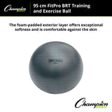 Champion Sports FITPRO BRT TRAINING & EXERCISE BALL 53 CM