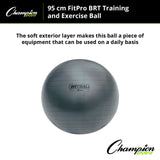 Champion Sports FITPRO BRT TRAINING & EXERCISE BALL 53 CM