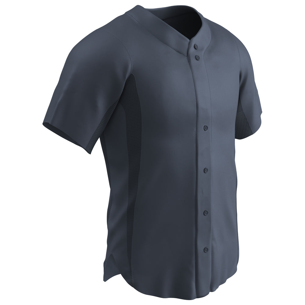 Champro RELIEVER Full Button Baseball Jersey | Champro BS149 Champro GRAPHITE S