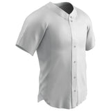 Champro RELIEVER Full Button Baseball Jersey | Champro BS149 Champro WHITE S
