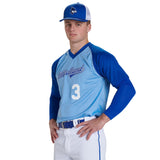 Champro BUNT Raglan Jersey | Champro BS35 Champro BLACKSILVERWHITE XS