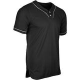 Champro HEATER 2-Button Piped Baseball Jersey | Champro BS42