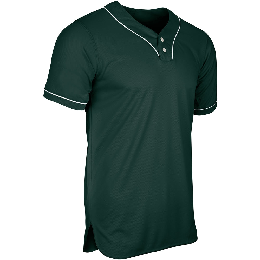Champro HEATER 2-Button Piped Baseball Jersey | Champro BS42