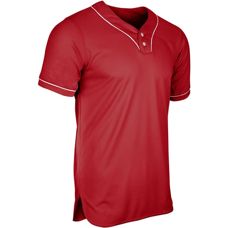 Champro HEATER 2-Button Piped Baseball Jersey | Champro BS42