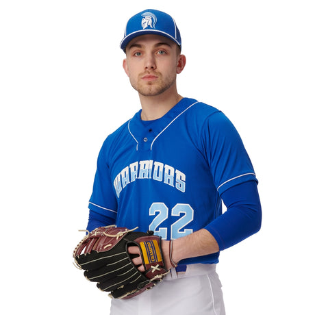 Champro HEATER 2-Bttn Piped Baseball Jersey | Champro BS42
