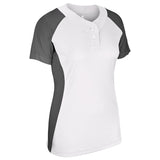 Champro Infinite 2-Button SS Jersey | Champro BS80 Champro WHITEGRAPHITE S