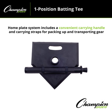 Champion Sports 1-POSITION BATTING TEE