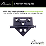 Champion Sports 5-POSITIONS BATTING TEE