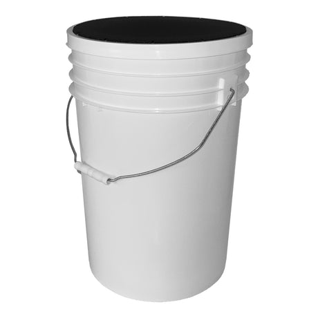 6 GALLON BALL BUCKET WHITE
