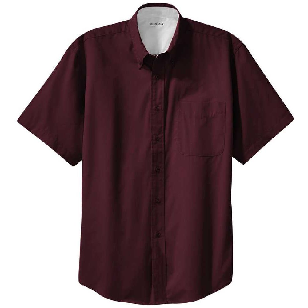 Joe's Men's Short Sleeve Button-Up Shirt Joe's USA Mens Apparel