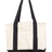 Royal Apparel C1072ORG Organic Canvas Large Two Tone Tote - Natural / Night