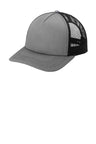 Port Authority ®  Low-Profile Snapback 5-Panel Trucker Cap C115LP - Port Authority C115LP