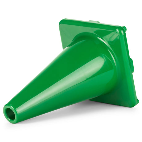 12"H HIGH-VISIBILITY FLEXIBLE VINYL CONE BLUE