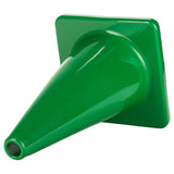 18"H HIGH-VISIBILITY FLEXIBLE VINYL CONE BLUE
