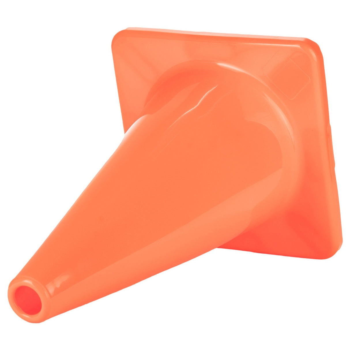 18"H HIGH-VISIBILITY FLEXIBLE VINYL CONE BLUE