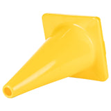 18"H HIGH-VISIBILITY FLEXIBLE VINYL CONE BLUE