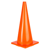 Champion Sports 28"H HIGH-VISIBILITY FLEXIBLE VINYL CONE