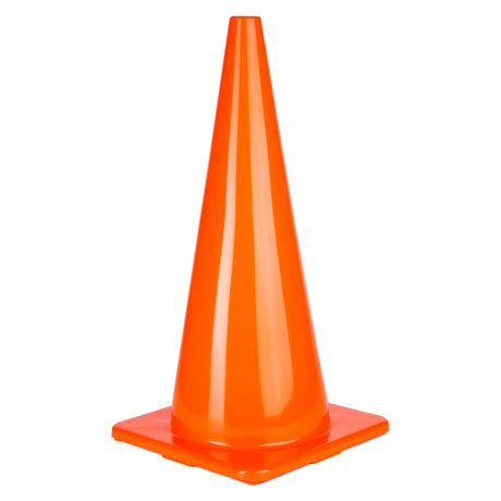 Champion Sports C28OR 28"H High-Visibility Flexible Vinyl Cone