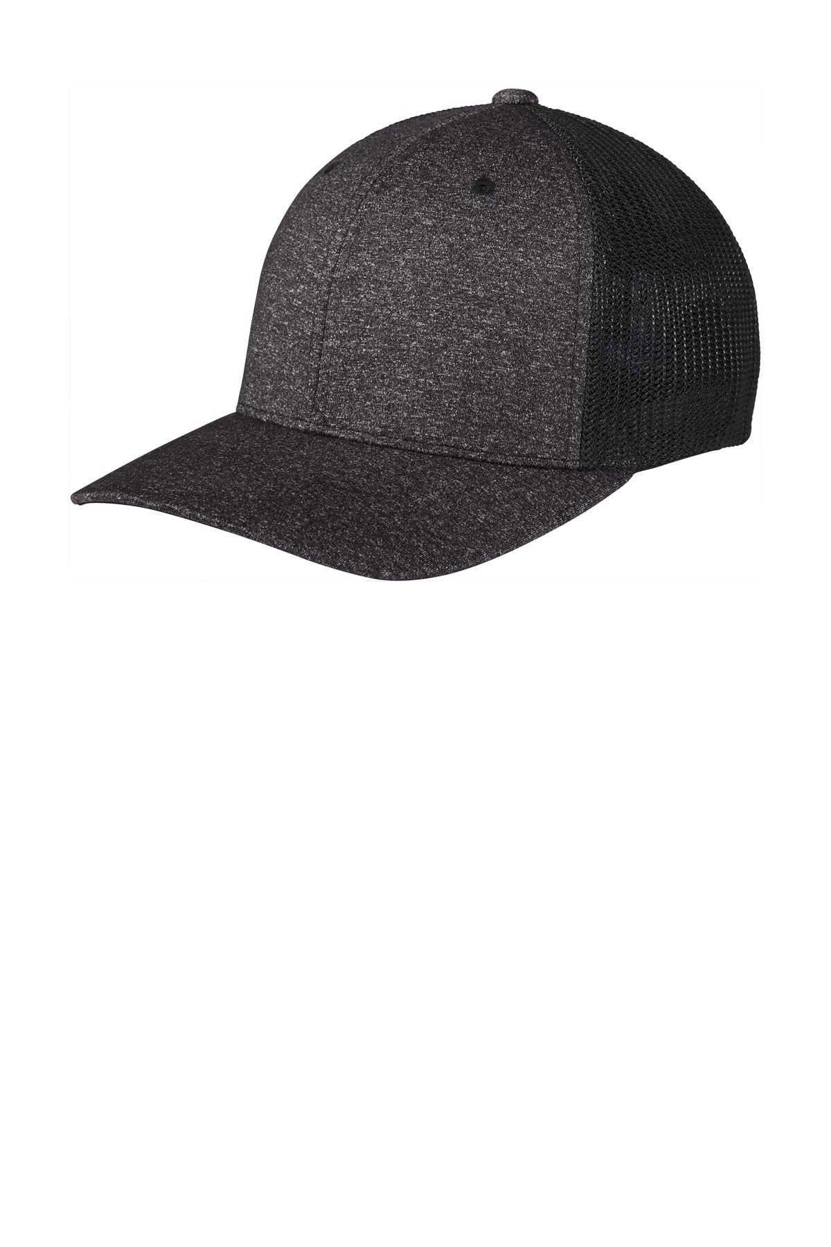 Port Authority  ®  Flexfit  ®  Melange Mesh Back Trucker Cap C302 - Port Authority C302