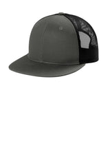 Port Authority C407 Snapback Flat Bill Trucker Cap Wholesale Blank